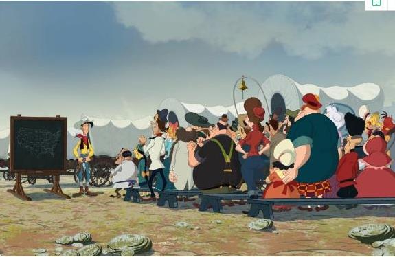 （幸运卢克西行记）动画片