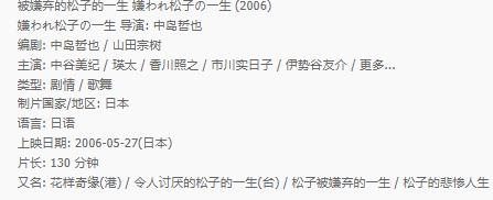 （被嫌弃的松子的一生）在线观看