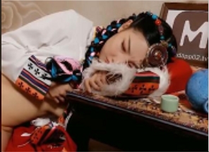 微醺情迷草原 异域爱 美R女神《陈可心》