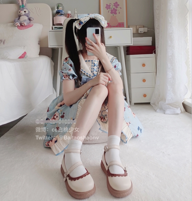 白桃少女新妹子套装