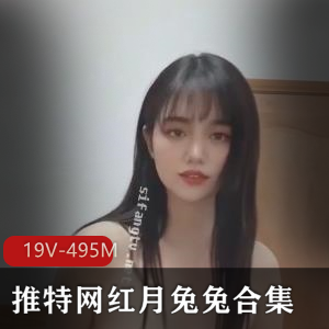 推特网红月兔兔高能精华合集19V495M，精彩舞蹈视频