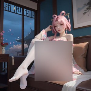 [百度盘]4K精美图片合集：粉色泳装火灵儿与古风符玄[160p+1.15G]