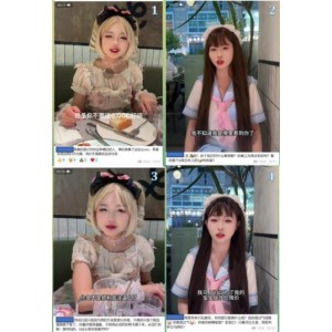 池甜纸飞机劲爆互动合集25V17G推特展示